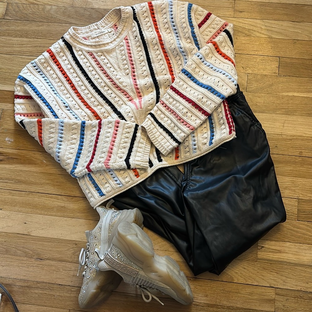 Boutique striped sweater